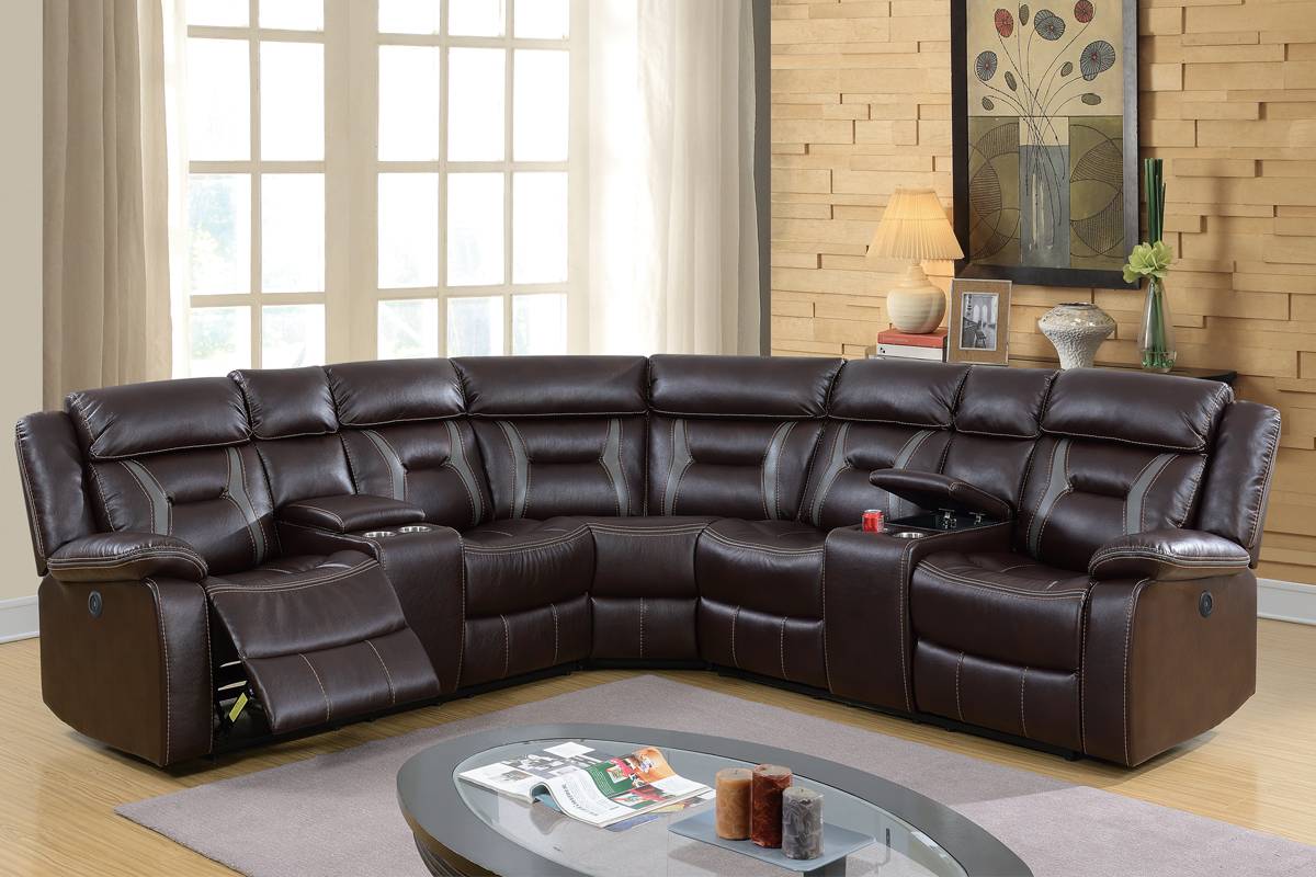 3-Piece Reclining Sectional Set