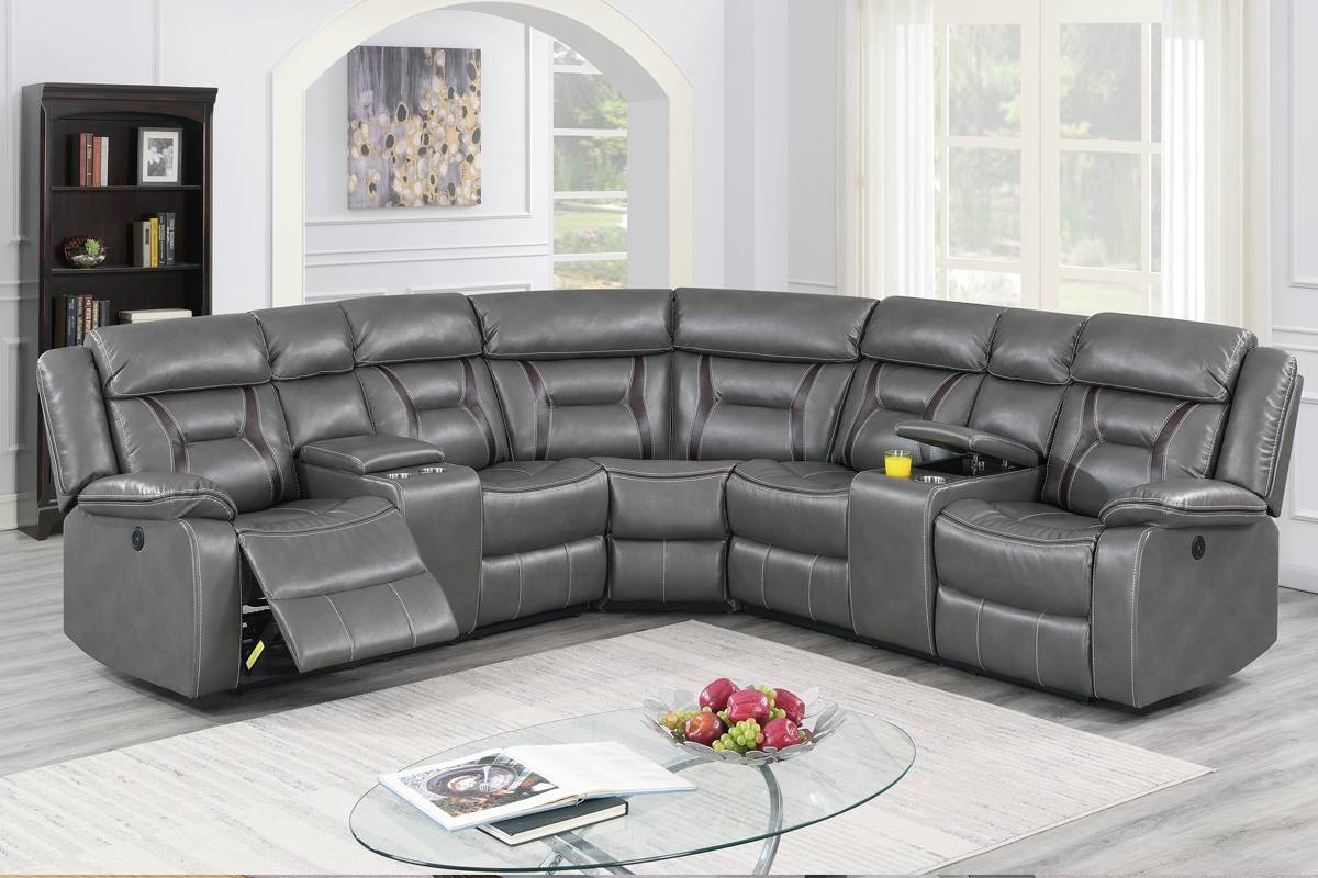 3-Piece Reclining Sectional Set