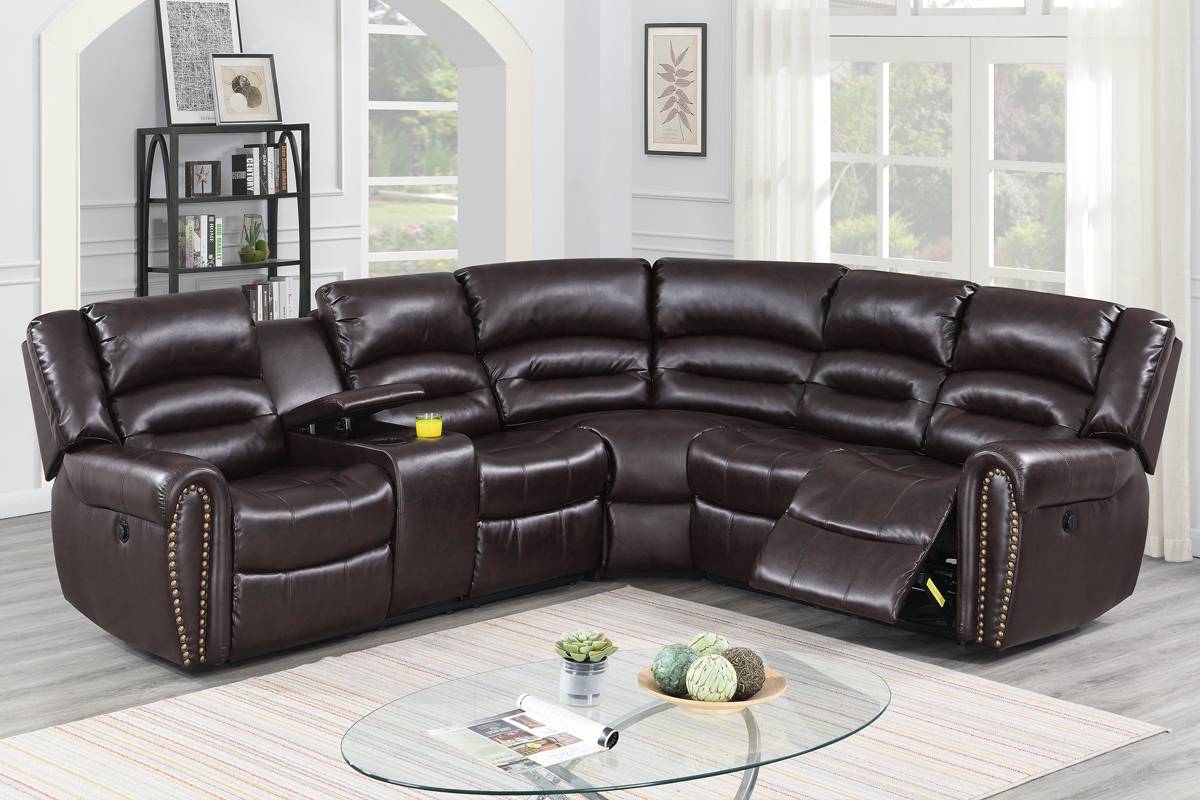 3-Piece Reclining Sectional Set