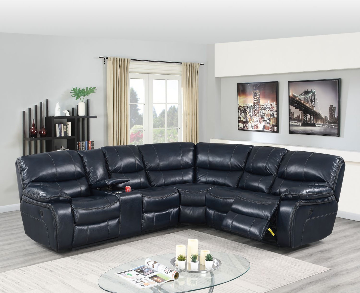 3-PC Power Reclining Sectional