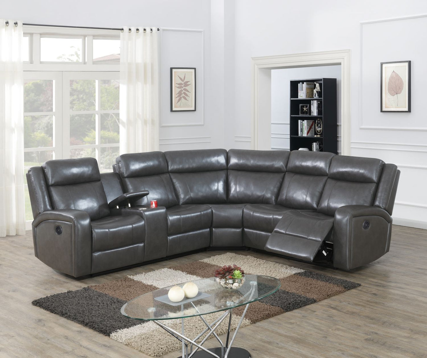 3-PC Power Reclining Sectional