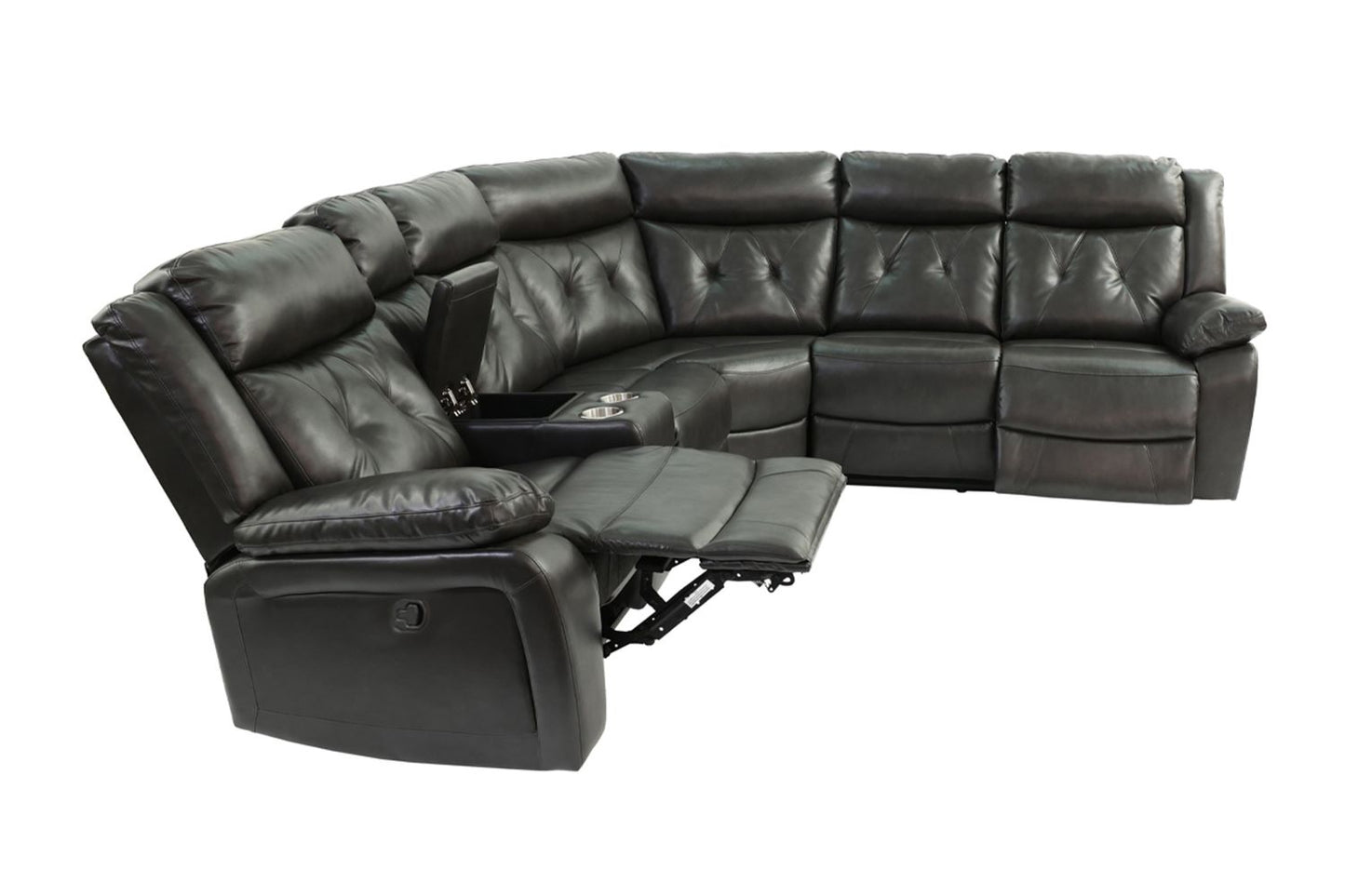 3-PC Manual Reclining Sectional