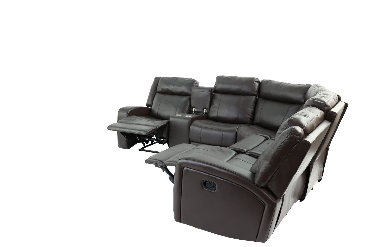 3-PC Manual Reclining Sectional