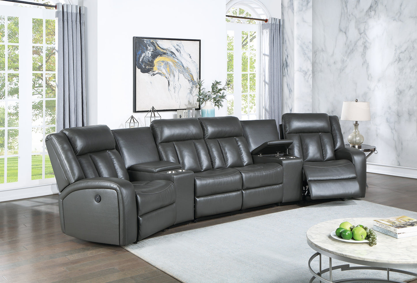 5-PC Reclining Sectional Set