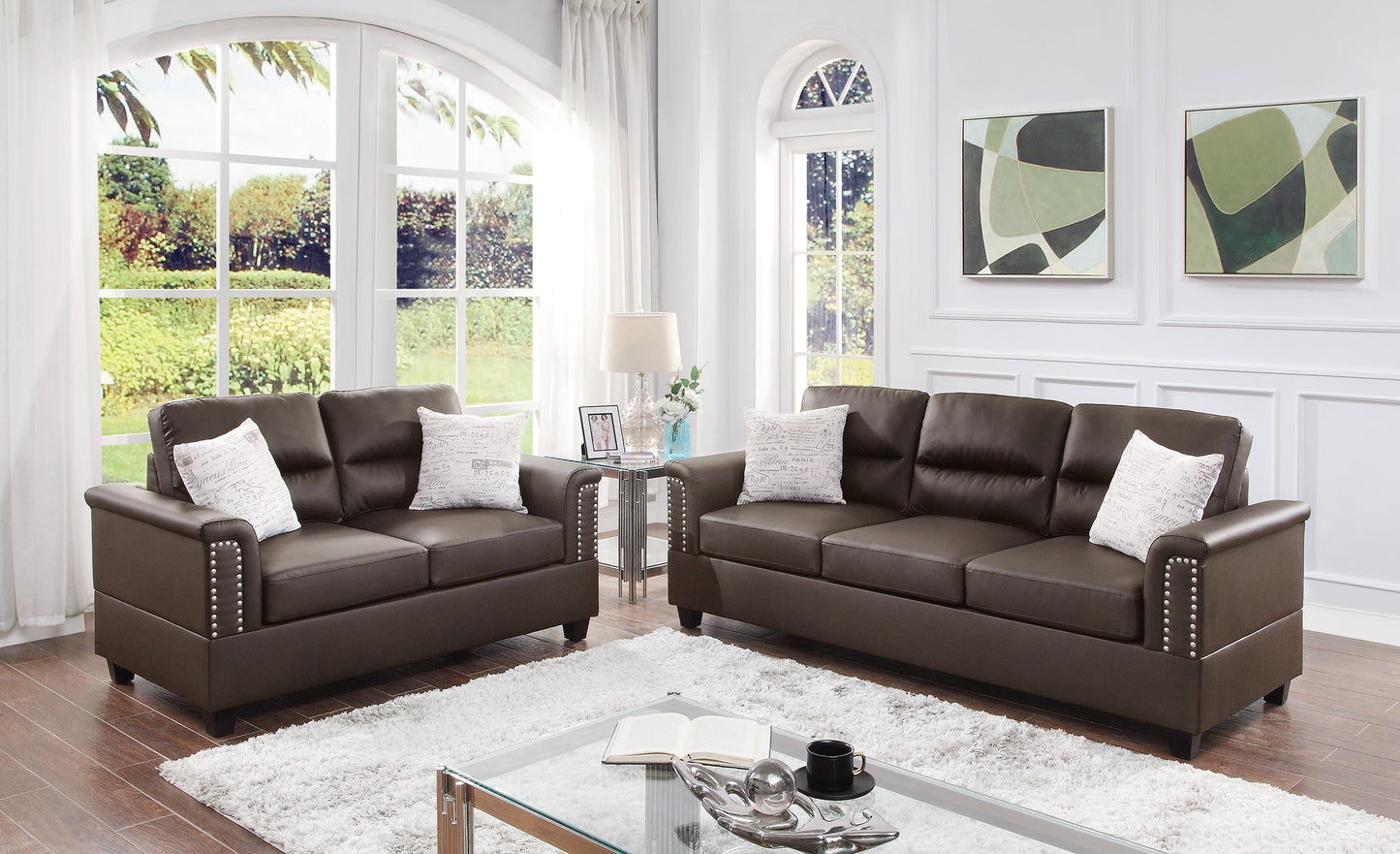 2-Pcs Sofa Set