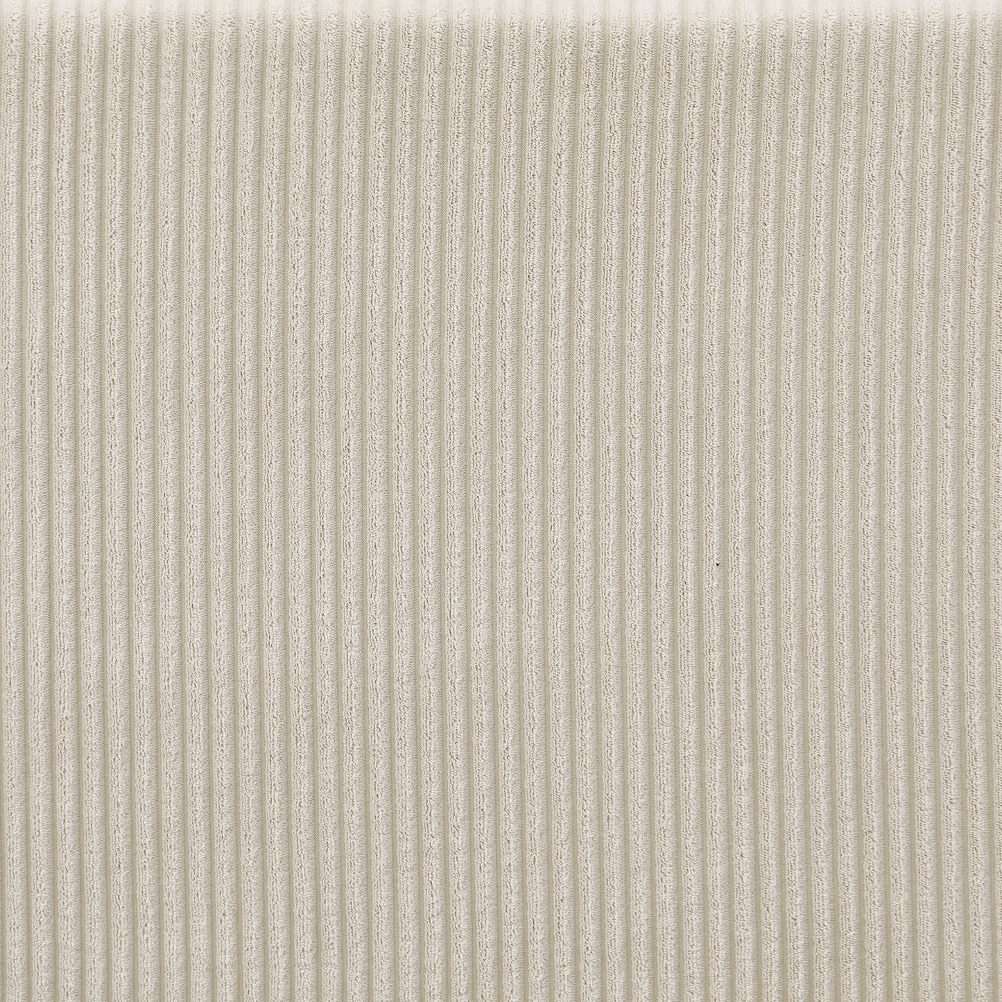 Corduroy Sectional with Ottoman