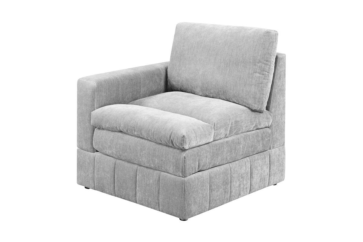 6-PC Modular Sofa Loveseat Ottoman