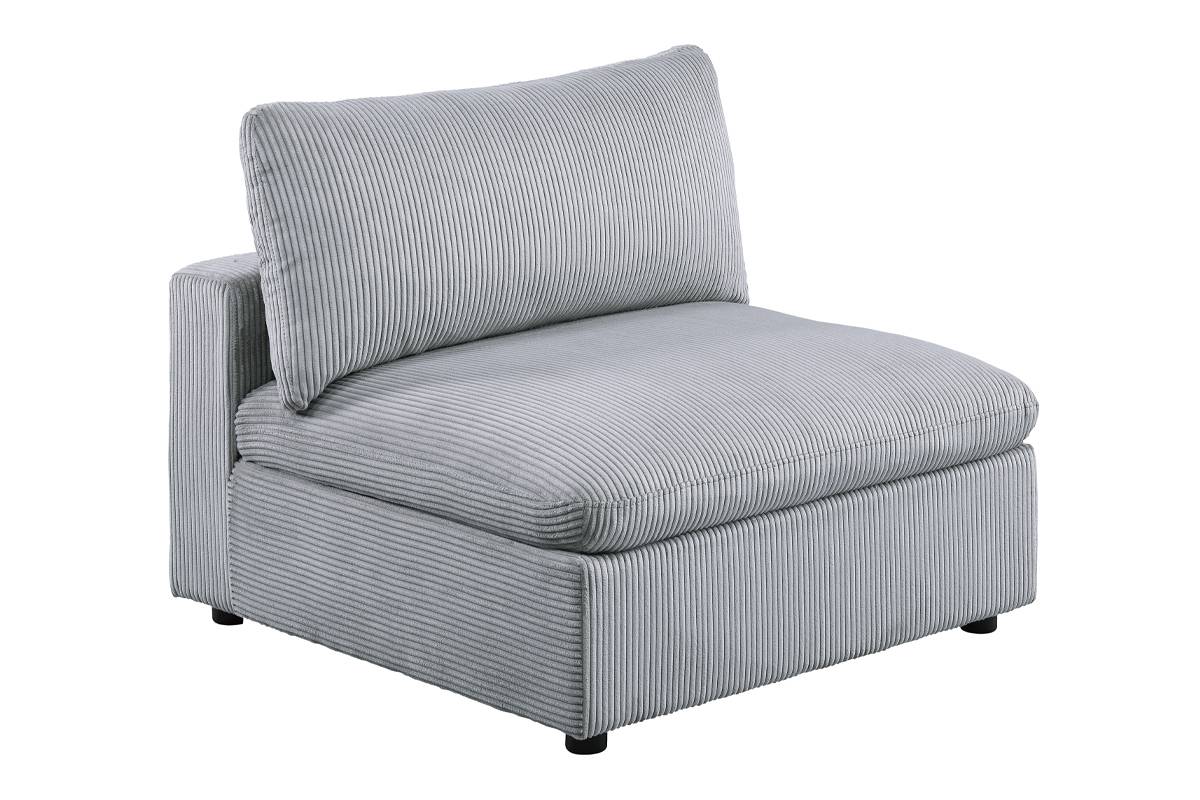 5-PC Modular Corduroy Sectional Sofa Danille
