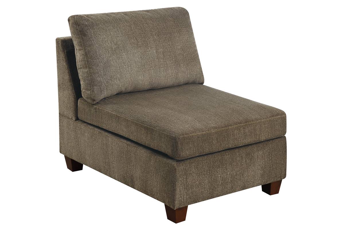 7-PC Modular Chenille Sectional Set