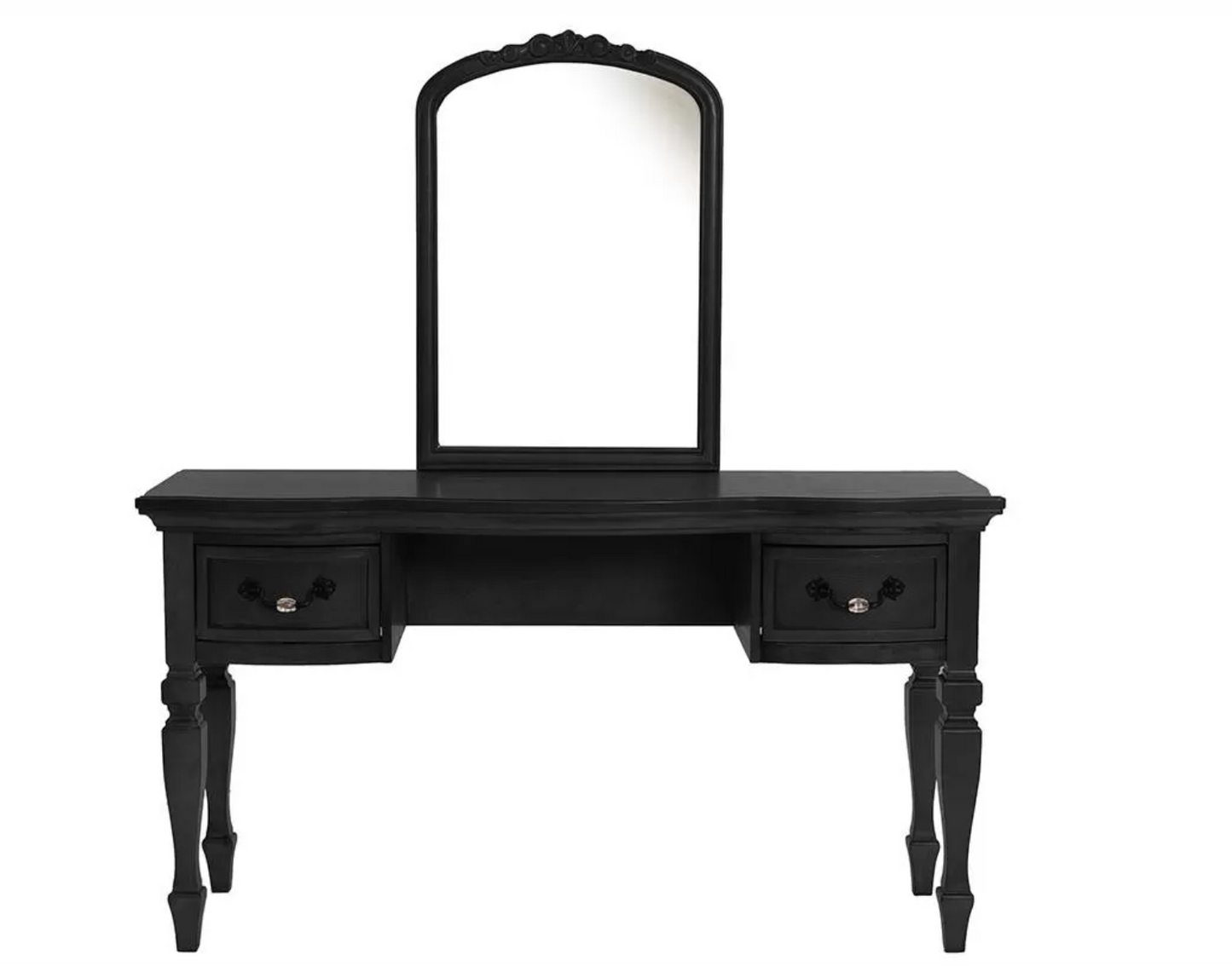 3-Piece Vanity Table Mirror Stool Set