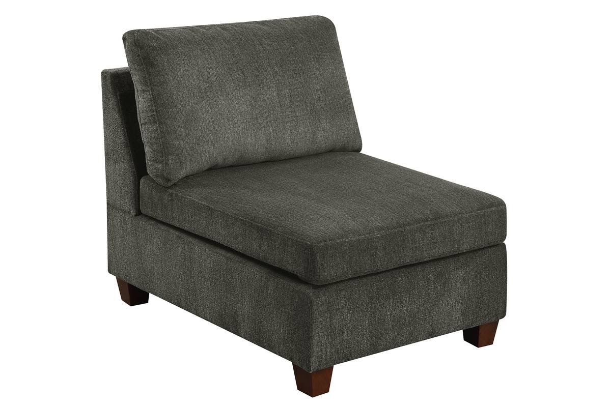 7-PC Modular Chenille Sectional Set