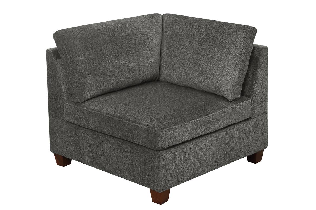 7-PC Modular Chenille Sectional Set