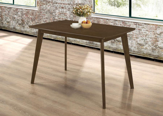 Rectangular 47-inch Wood Dining Table Chestnut