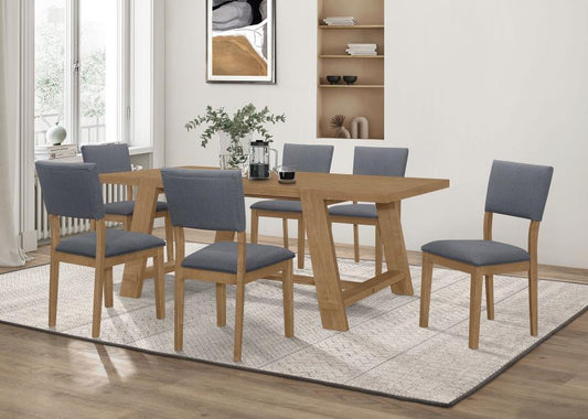 7-piece Rectangular Dining Table Set