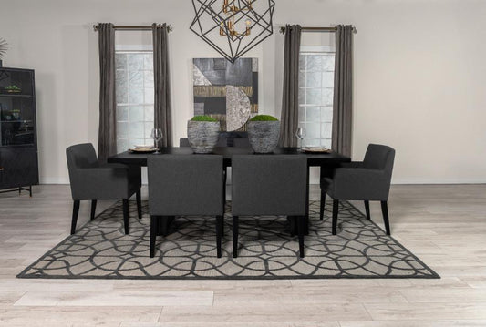 7-piece Rectangular Dining Table Set