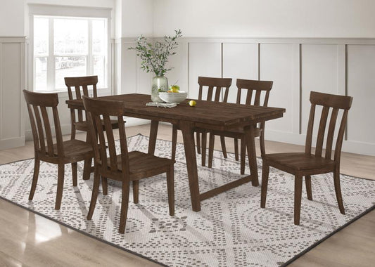 7-piece Rectangular Dining Table Set