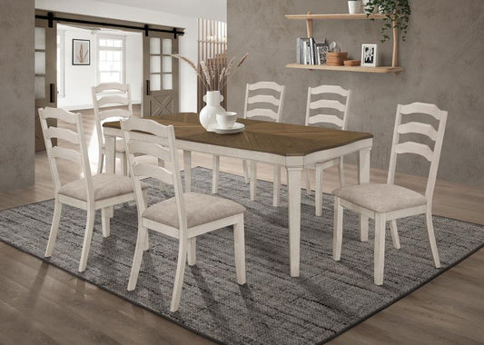 7-piece Rectangular Dining Table Set