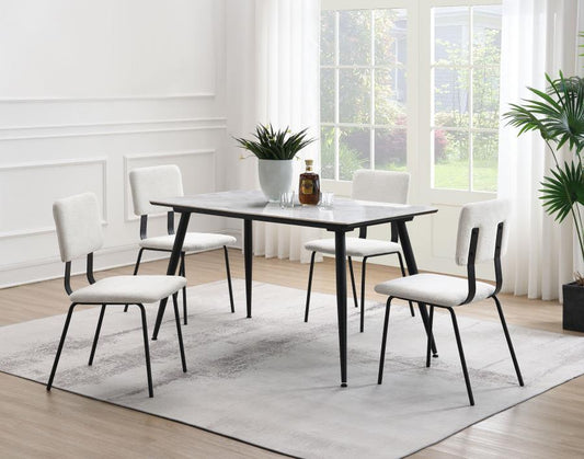 5-piece Rectangular Dining Table Set