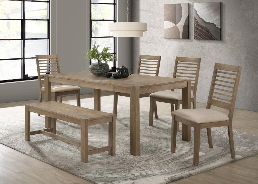 6-piece Rectangular Dining Set