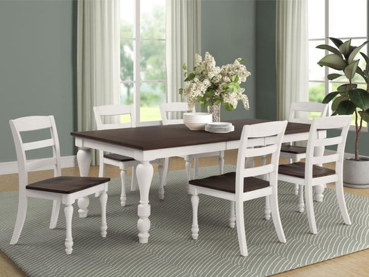 7-piece Rectangular Dining Table Set