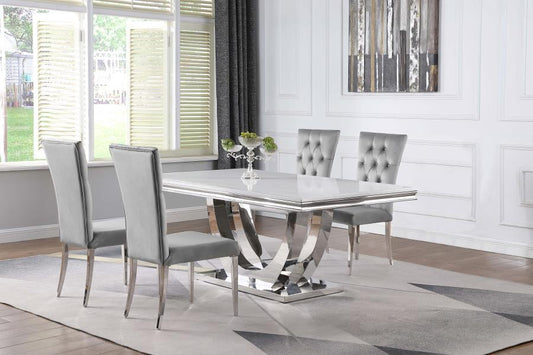 5-piece Rectangular Dining Table Set