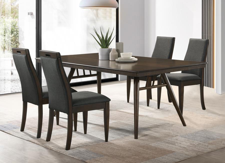 5-piece Rectangular Dining Table Set