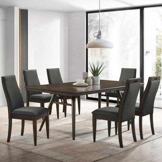 7-piece Rectangular Dining Table Set