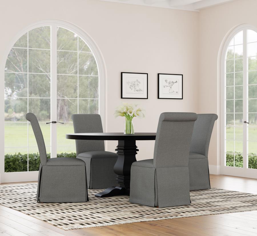 5-piece Round Dining Table Set