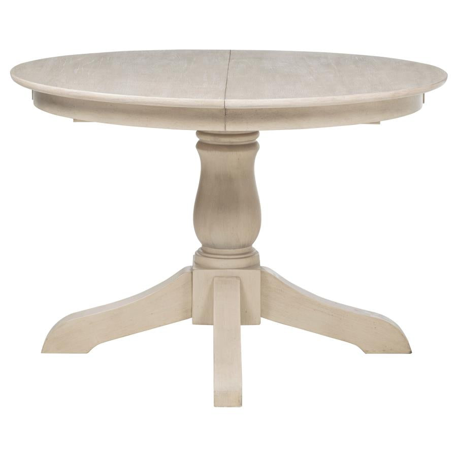 5-piece Oval 62-inch Extension Leaf Dining Set