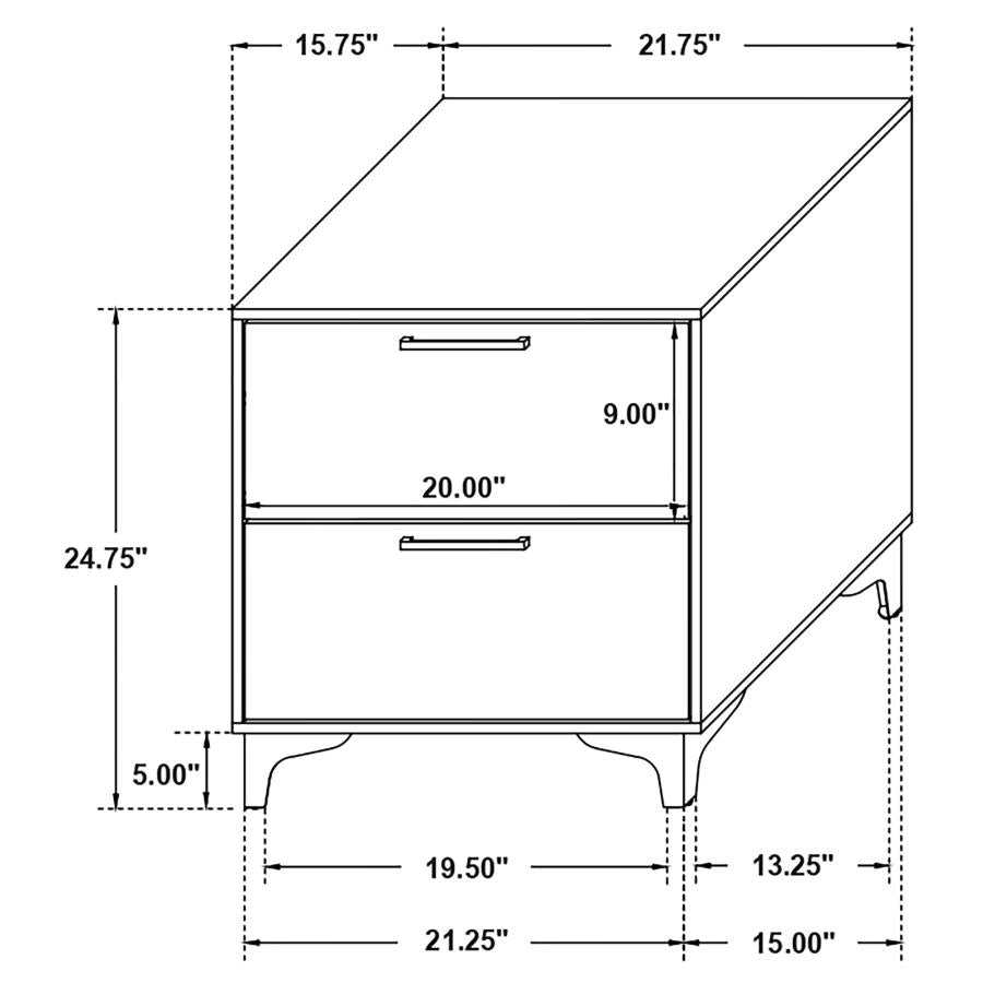 Nightstand Black