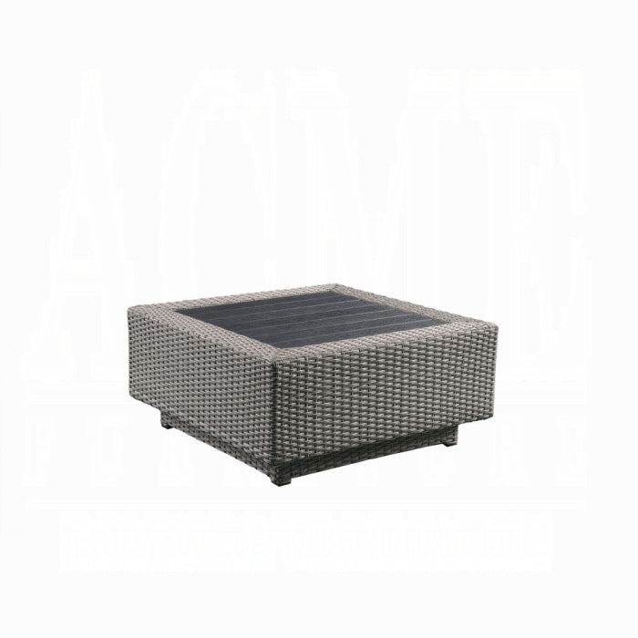 Patio Sectional Sofa and Coffee Table Set