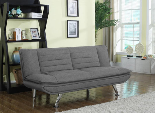 Upholstered Tufted Convertible Sofa Bed