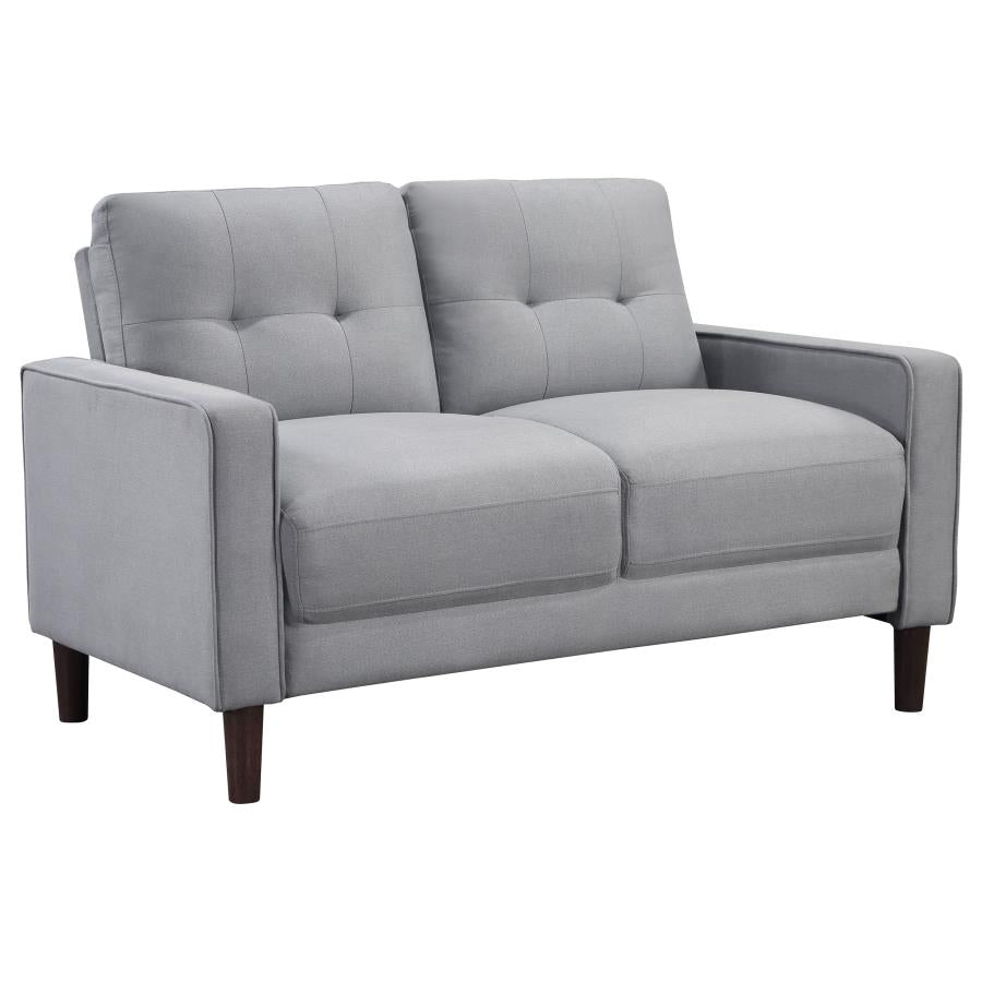 Upholstered Track Arm Tufted Sofa Set