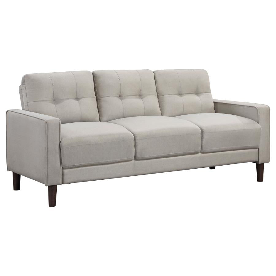 Upholstered Track Arm Tufted Sofa Set