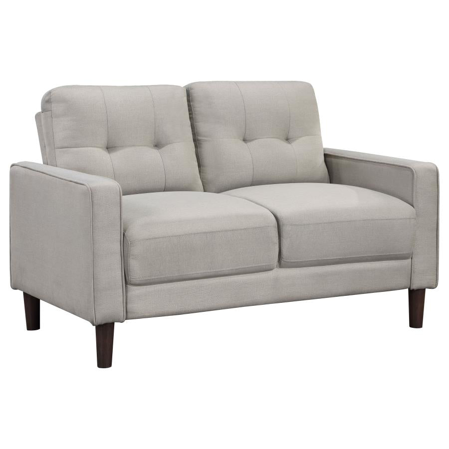 Upholstered Track Arm Tufted Sofa Set