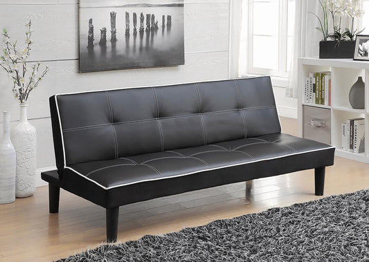 Upholstered Tufted Convertible Sofa Bed