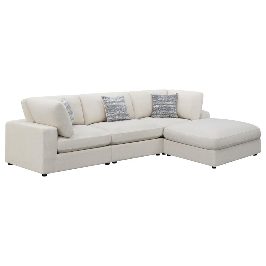 4-Piece Modular Sectional Sofa