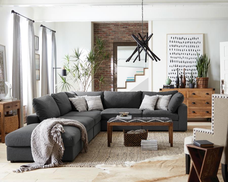 6-Piece Modular Sectional Sofa