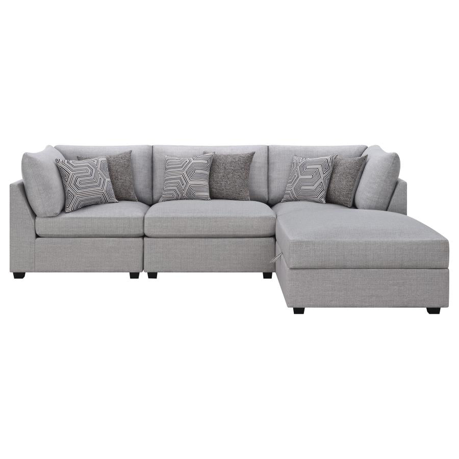 4-Piece Modular Sectional Sofa