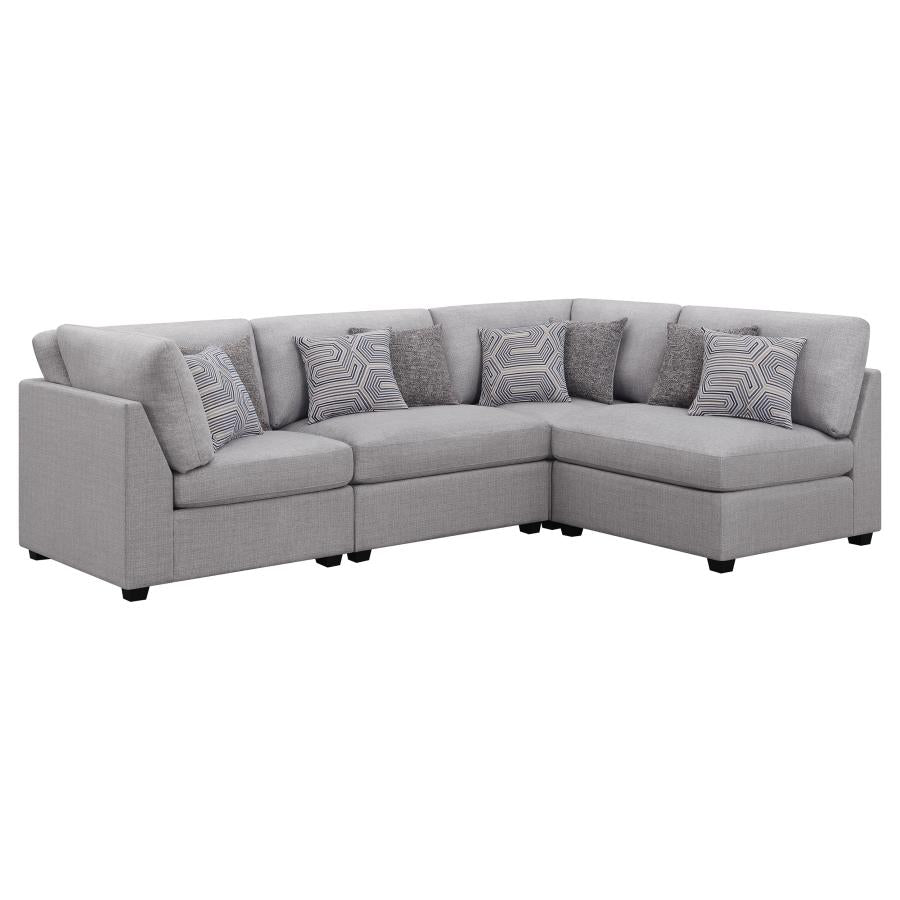 4-Piece Modular Sectional Sofa