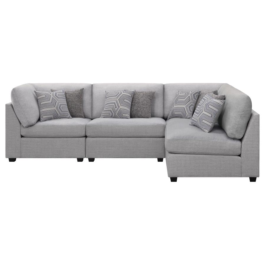 4-Piece Modular Sectional Sofa