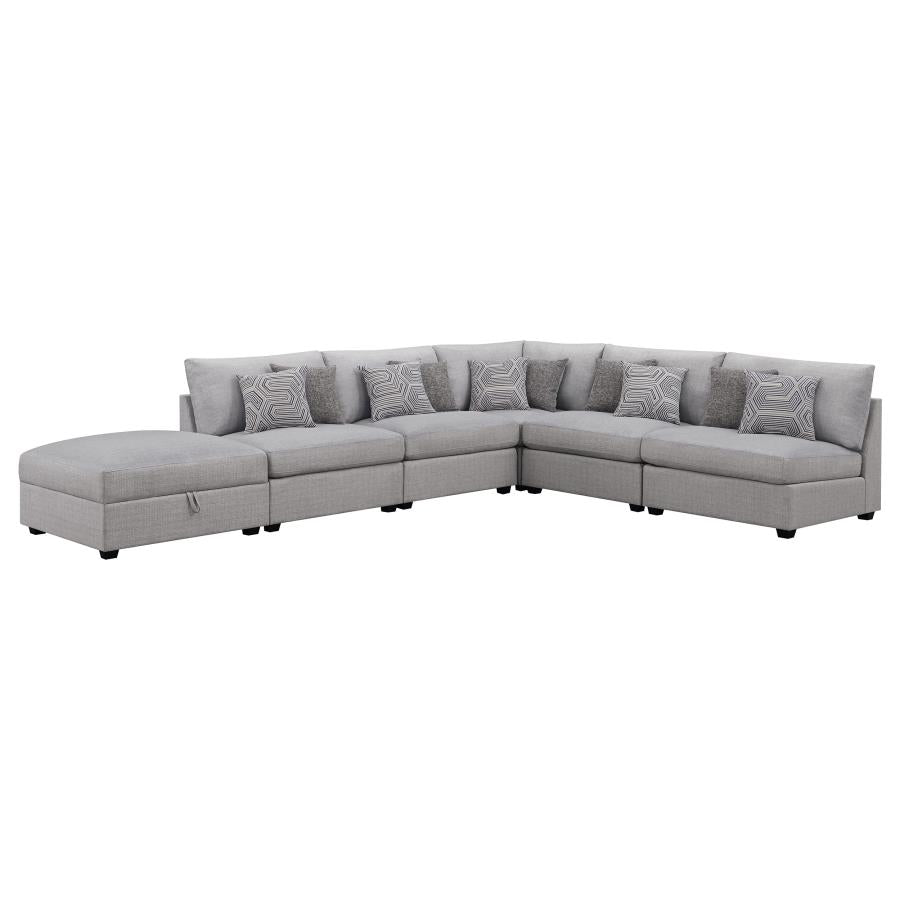 6-Piece Modular Sectional Sofa