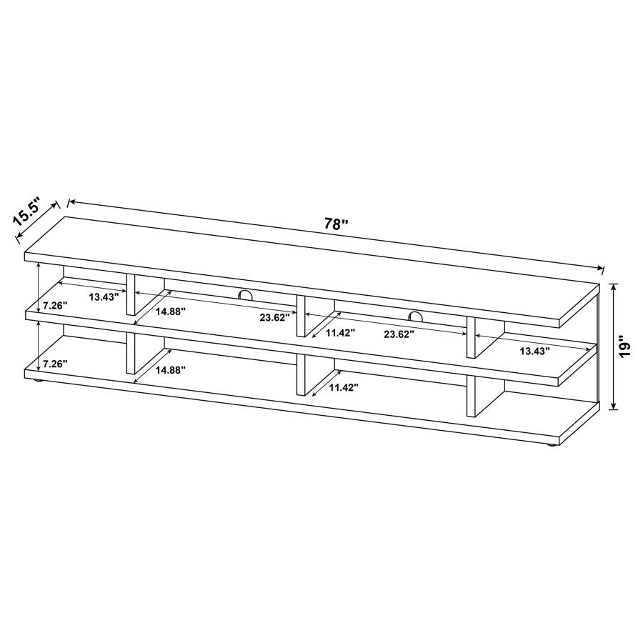 78-inch 2-tier TV Stand