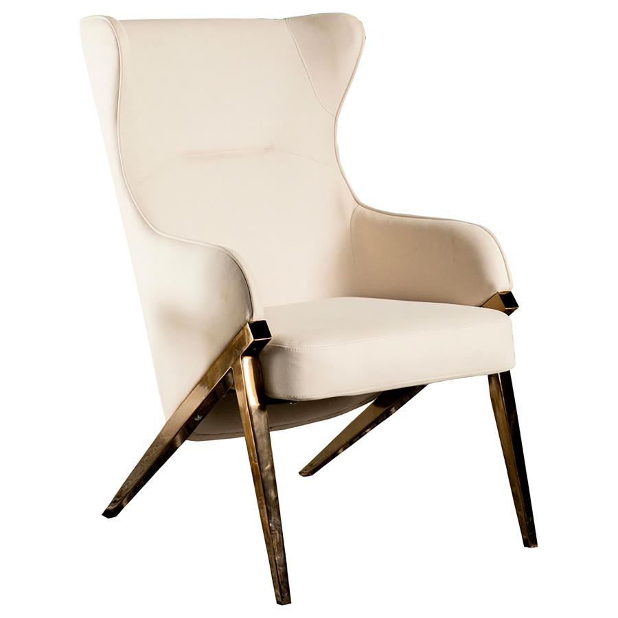 Upholstered high Wingback Accent Chair