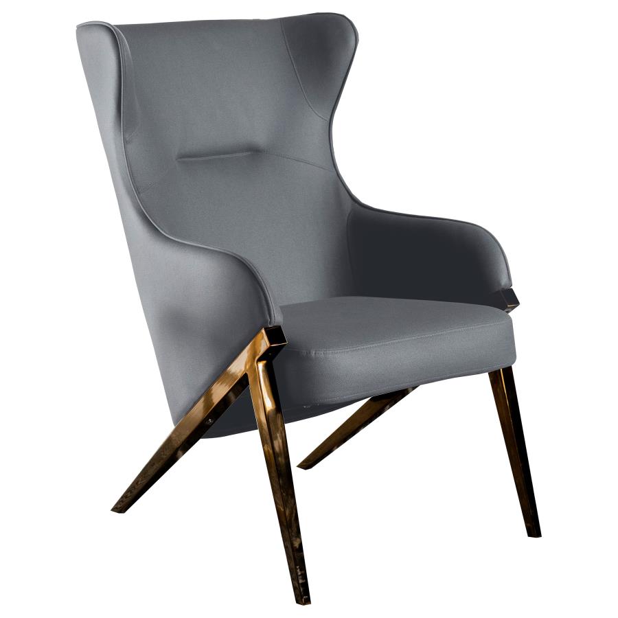 Upholstered high Wingback Accent Chair