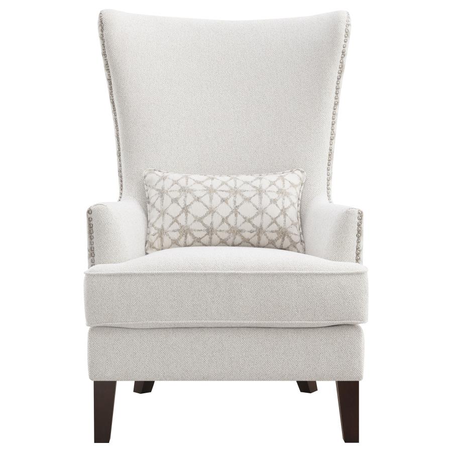 Upholstered High Wingback Accent Chair