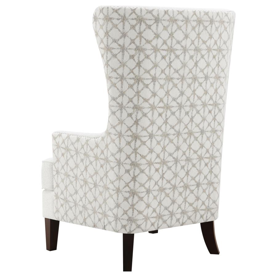 Upholstered High Wingback Accent Chair