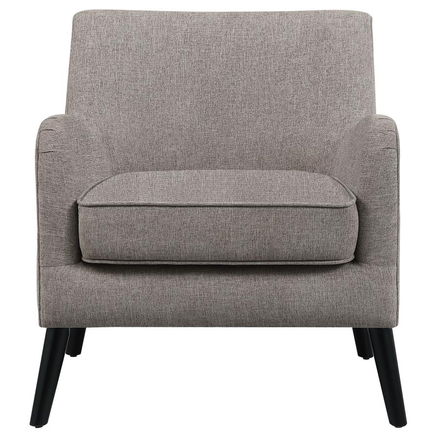 Upholstered English Arm Accent Chair