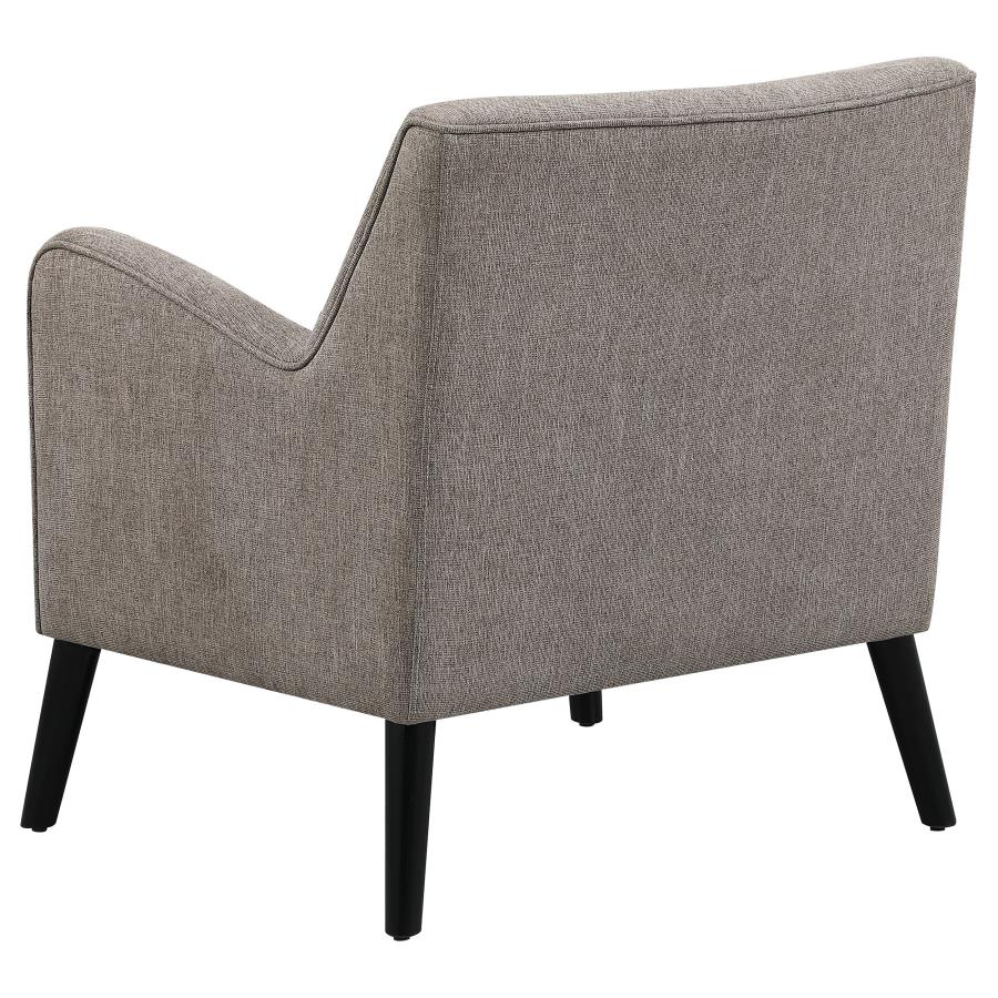 Upholstered English Arm Accent Chair