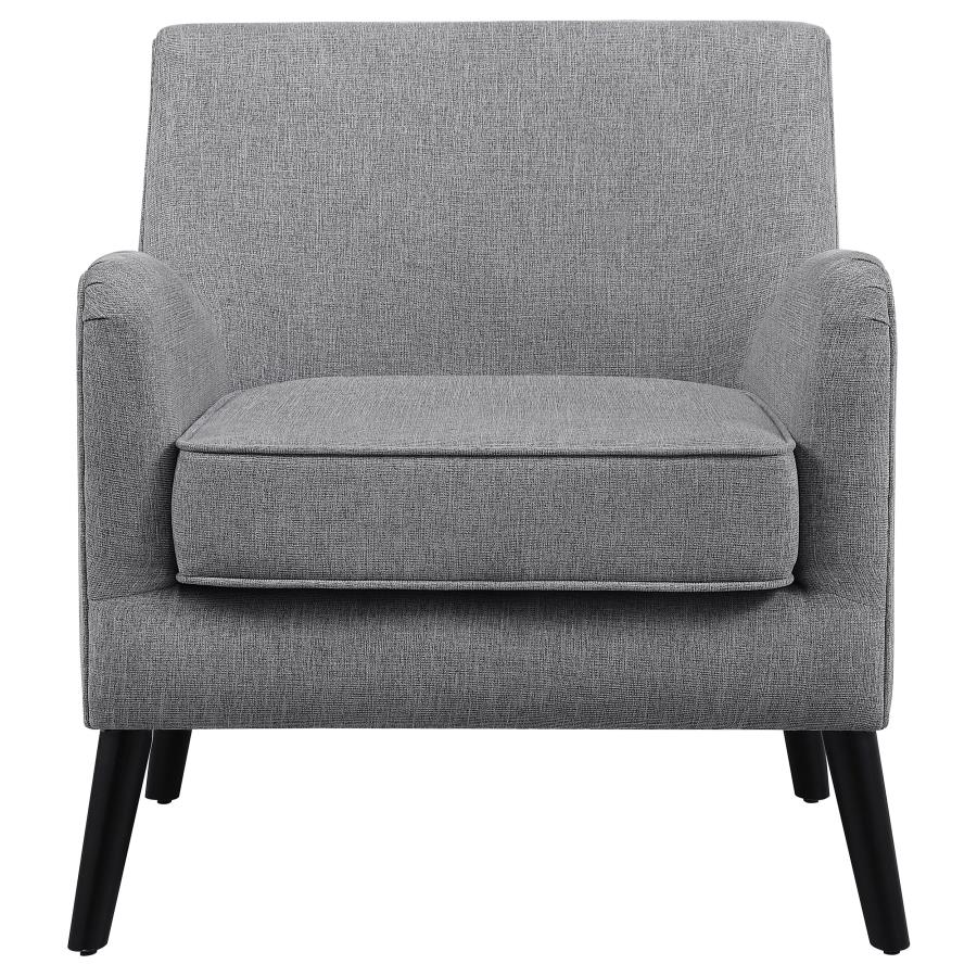 Upholstered English Arm Accent Chair